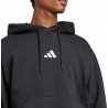BLUZA MĘSKA ADIDAS ESSENTIALS FEELCOZY FLEECE HOODIE CZARNA JE3807 rozmiar