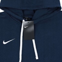 Outlet NIKE Bluza Męska Bawełniana z Kapturem dresowa rozmiar L granatowa