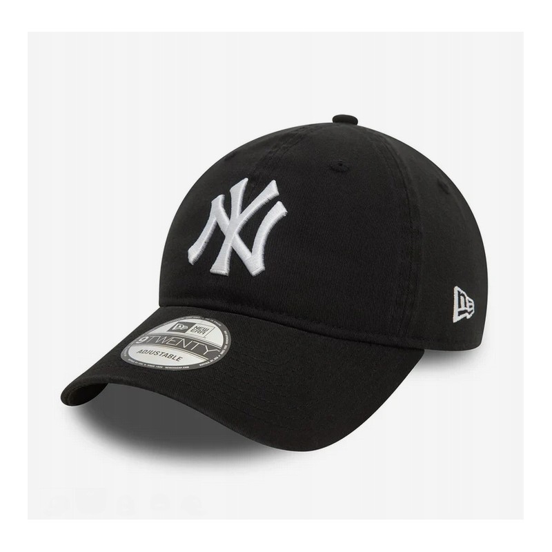 Outlet Czapka z daszkiem NEW ERA NYY Washed 9TWENTY Adjustable Cap czarna
