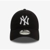Outlet Czapka z daszkiem NEW ERA NYY Washed 9TWENTY Adjustable Cap czarna