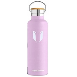 Outlet SUPER SPARROW TERMOS NA NAPOJE BUTELKA NA WODĘ STAL NIERDZEWNA 750ml