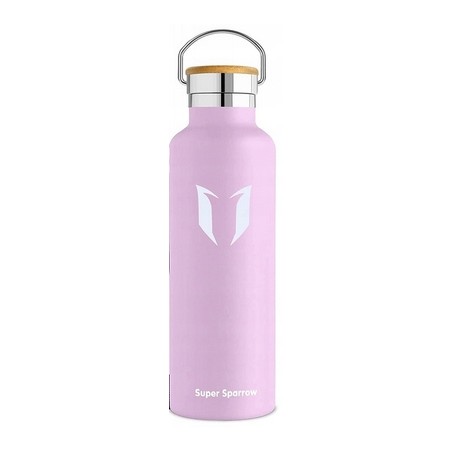 Outlet SUPER SPARROW TERMOS NA NAPOJE BUTELKA NA WODĘ STAL NIERDZEWNA 750ml