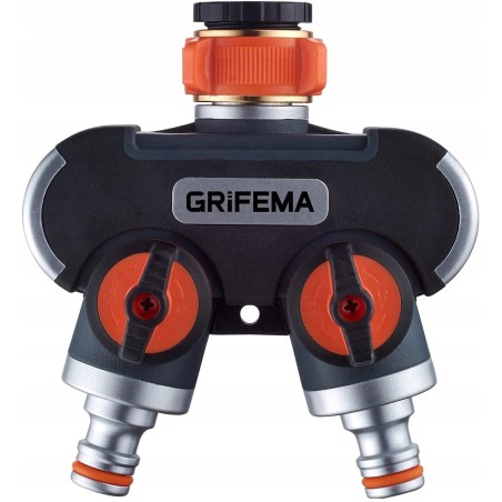 Outlet GRIFEMA rozdzielacz 2-drożny 3/4" i 1/2" regulacja przepływu