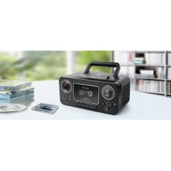 Outlet Odtwarzacz CD Muse M-182 RDC z radiem FM i kasetami przenośne
