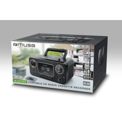 Outlet Odtwarzacz CD Muse M-182 RDC z radiem FM i kasetami przenośne