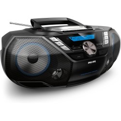 Outlet Radioodtwarzacz FM DAB Philips AZB798T/12 Bluetooth płyta CD czarny