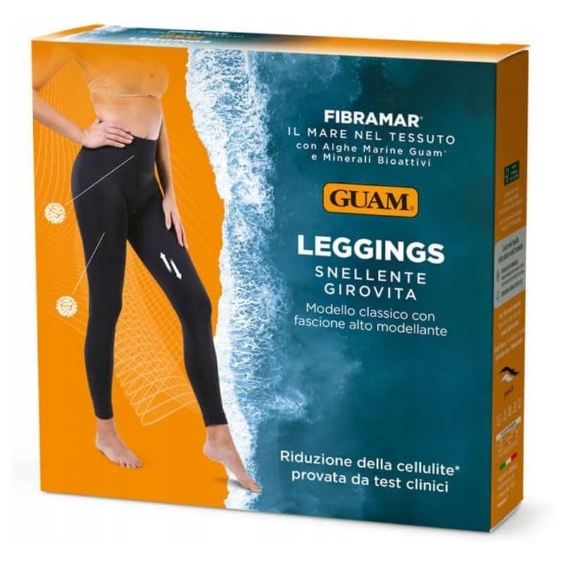 Outlet Guam Fibramar Legginsy Classic rozmiar S-M damskie czarne
