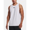Outlet Under Armour koszulka bez rękawów Tank Top bawełna L biały
