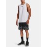 Outlet Under Armour koszulka bez rękawów Tank Top bawełna L biały