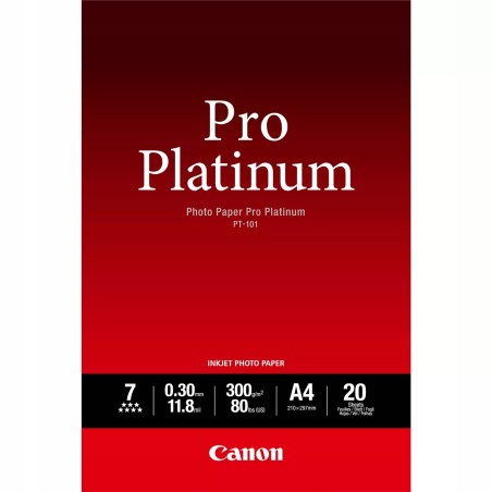 Outlet Profesjonalny Papier Fotograficzny Błyszczący Canon PT-101 A4