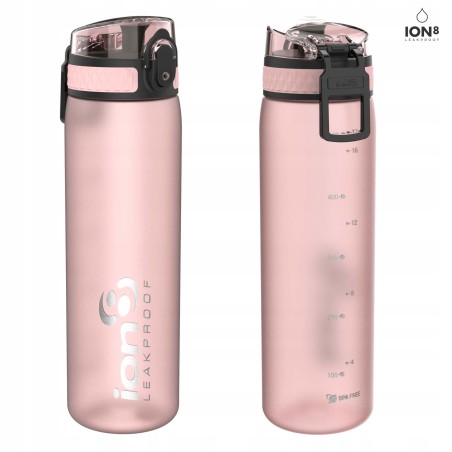 Outlet Butelka na wodę 500 ml BIDON ion8 BPA-free z uchwytem i blokadą