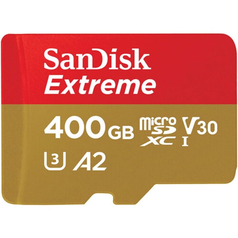 Outlet Karta SanDisk Extreme microSDXC 400 GB U3 V30 A2 class 10 190 MB/s