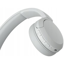 Outlet Słuchawki bezprzewodowe nauszne Sony WH-CH520 białe do 50h na