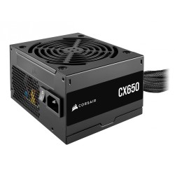 Outlet Zasilacz niemodularny ATX Corsair CX650 650 W 80 PLUS Bronze czarny