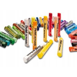 PASTELE OLEJNE Pentel kredki pastelowe zestaw 50 kolorów zestaw dla