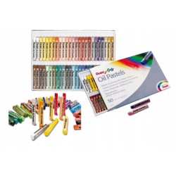 PASTELE OLEJNE Pentel kredki pastelowe zestaw 50 kolorów zestaw dla