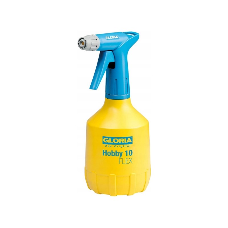 Opryskiwacz ręczny Gloria Hobby 10 1l 11x 27 cm 3 bary żółto-niebieski