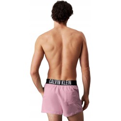 Calvin Klein Męskie szorty kąpielowe XL z logiem Różowe