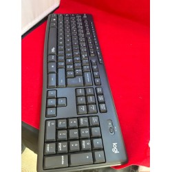 Outlet Zestaw klawiatura i mysz Logitech czarny membranowa AZERTY OPIS