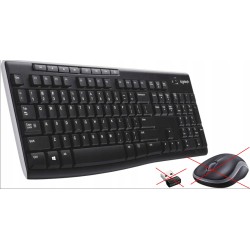 Outlet KLAWIATURA BEZPRZEWODOWA LOGITECH MK270 WŁOSKA membranowa OPIS