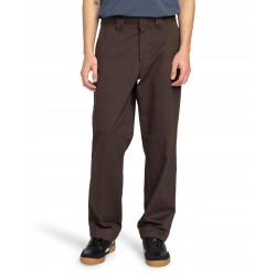Element Relax Work Męskie Spodnie Chinos ELYNP00181 brązowe
