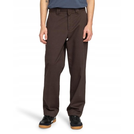 Element Relax Work Męskie Spodnie Chinos ELYNP00181 brązowe