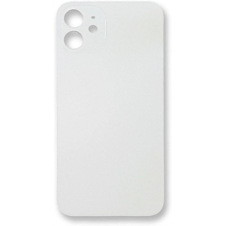 Outlet Ellenne Broom for Back iPhone 12 Tylna obudowa szklana biały