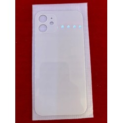 Outlet Ellenne Broom for Back iPhone 12 Tylna obudowa szklana biały