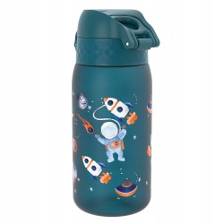Outlet ION8 Niebieska butelka na wodę z motywem kosmonauty i kosmosu 350 ml