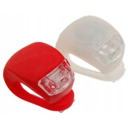 Outlet LEOFLA Zestaw 2 lamp LED do roweru przód i tył 3 tryby IPX4 OPIS