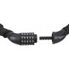 Outlet Zabezpieczenie rowerowe kłódka Amazon AB-BL110 97cm czarne