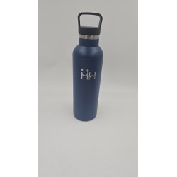 Outlet HoneyHolly Butelka na wodę ze stali nierdzewnej 750ml granatowa