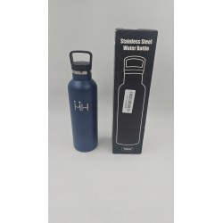 Outlet HoneyHolly Butelka na wodę ze stali nierdzewnej 750ml granatowa