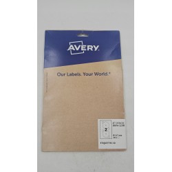 Outlet Zestaw 30 Etykiet Samoprzylepnych AVERY J8676 na płyty CD o średnicy