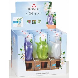 Outlet Nawadniacz do roślin Scheurich Bördy XL 29 cm wysokości 0,62 l biały
