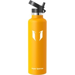 Outlet Super Sparrow Butelka Izolowana na wodę 1000 ml ze stali nierdzewnej