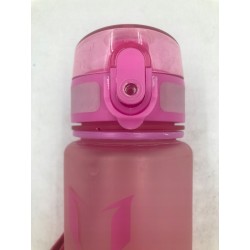 Outlet Butelka na wodę Sportowy bidon Super Sparrow z uchwytem 350ml rózowy