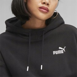 Puma Power Colorblock Zimowa Bluza z Kapturem S Czarny