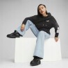Puma Power Colorblock Zimowa Bluza z Kapturem S Czarny