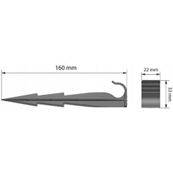 Outlet GARDENIX AquaPEG kotwy węża kropelkowego do nawodnienia 16cm 100