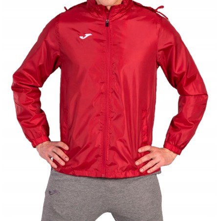 Joma Kurtka Przeciwdeszczowa Iris 2XL Wodoodporna Czerwona