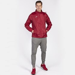 Joma Kurtka Przeciwdeszczowa Iris 2XL Wodoodporna Czerwona