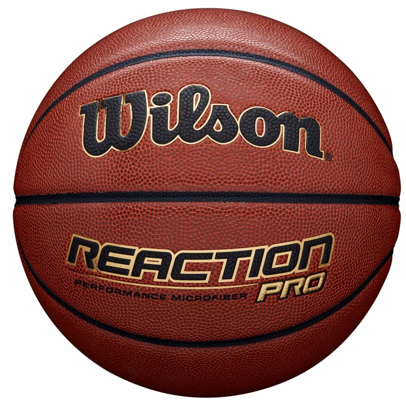Outlet Wilson Reaction Pro 295 piłka do koszykówki rozmiar 7 brązowa