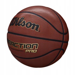 Outlet Wilson Reaction Pro 295 piłka do koszykówki rozmiar 7 brązowa