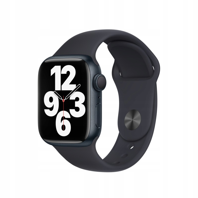 ZABLOKOWANY Smartwatch Apple Watch series 7 GPS 45 mm bluetooth czarny