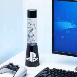 Outlet Paladone Playstation lampka ledowo-żelowa 33 cm USB C Niebieski