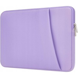 Outlet Pokrowiec HEDUGO na laptopa 13-14" wyściełany, fioletowy, 2