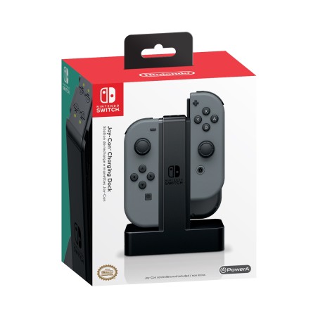 Outlet Stacja ładująca PowerA Joy-Con do konsoli Nintendo Switch Czarny
