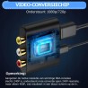 Outlet Konwerter RCA/AV na HDMI 720/1080P do PS2, Wii, N64, Xbox CAMWAY