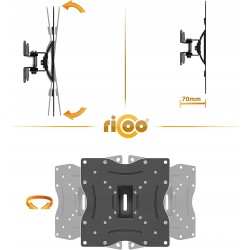 Outlet Uniwersalny uchwyt ścienny do telewizora/monitora RICOO R12/RW-R12